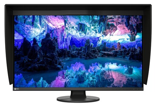 EIZO ColorEdge CG3200X mit Lichtschutzhaube bei der Darstellung eines kontrastreichen HDR-Motivs EIZO ColorEdge CG3200X mit Lichtschutzhaube bei der Darstellung eines kontrastreichen HDR-Motivs