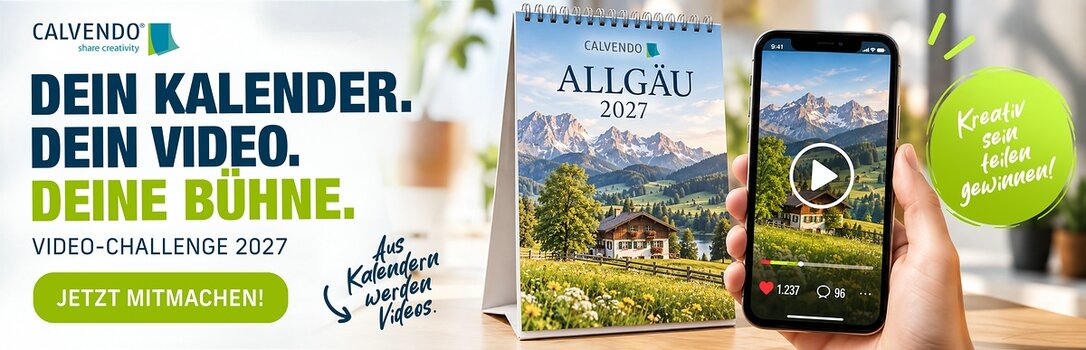 CALVENDO Video-Challenge 2027 für Kalender-Autor:innen