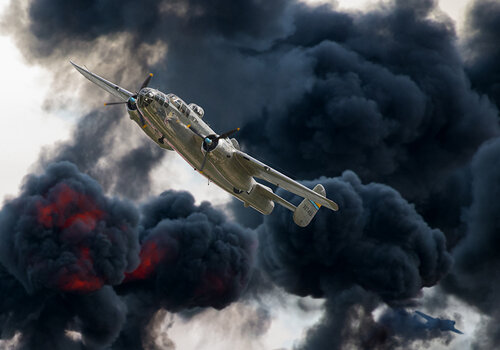 B-25 Doolittle Raid Reenactment red.jpg B-25 Doolittle Raid Reenactment red.jpg