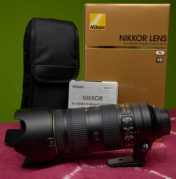 Nikkor AF-S Nikkor 70-200mm f/2.8E FL ED VR