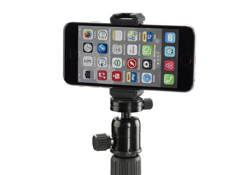 Smartphonehalterung für NEOMAX mobile Stativ von CULLMANN Smartphonehalterung für NEOMAX mobile Stativ von CULLMANN
