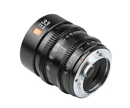 Viltrox Cine-Objektiv S 33 mm T/1.5 mit Sony E-Mount Viltrox Cine-Objektiv S 33 mm T/1.5 mit Sony E-Mount
