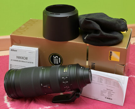 Nikon NIKKOR AF-S 200-500mm f/5,6E ED VR