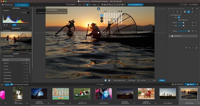 Screenshot DxO PhotoLab5 Screenshot DxO PhotoLab5
