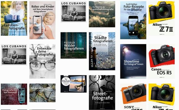 Screenshot Fotobücher zu Herbstaktion dpunkt.verlag: 20% auf alle E-Books