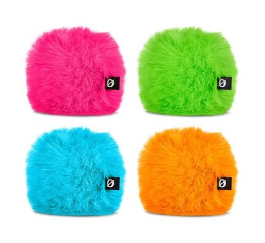 Fellwindschutz WS9 von RØDE in pink, grün, blau und orange