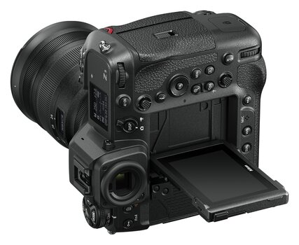 Produktbild Nikon Z 9 mit NIKKOR Z 24-70 tilt_monitor