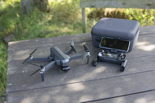 GPS-Drohne QC-120 GPS von Maginon mit Zubehör