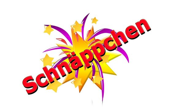 Grafik: Feuerwerk mit Schriftzug Schnäppchen Grafik: Feuerwerk mit Schriftzug Schnäppchen