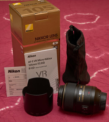Nikon AF-S VR Micro-Nikkor 105mm f/2,8G IF-ED