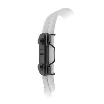 FIDLOCK Twist tex base: schematische Darstellung der Befestigung am Schulterriemen