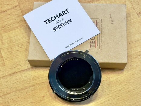 Autofokus Adapter Techart Pro TZE-01 zum Anschluss von Sony E-Mount an Nikon Z-Mount - fast neu