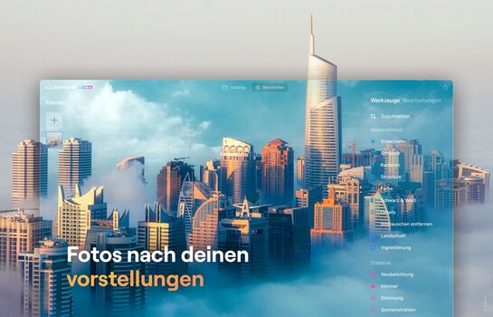 Screenshot Luminar NEO