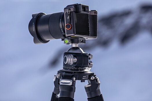 Stativ Rock Solid Alpha Mark III Detailansicht Stativ Rock Solid Alpha Mark III Detailansicht