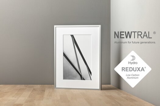 HALBE Classic Magnetrahmen mit Hydro Newtral Logo