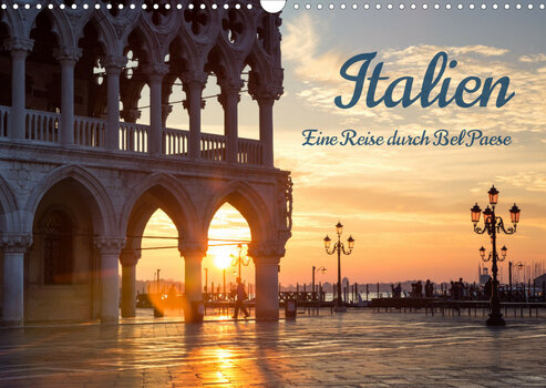 Deckblatt des Kalenders Italien - Eine Reise durch Bel Paese von Matteo Colombo Deckblatt des Kalenders Italien - Eine Reise durch Bel Paese von Matteo Colombo