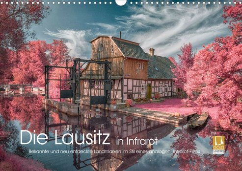 Deckblatt des Kalenders Die Lausitz in Infrarot von Martin Winzer Deckblatt des Kalenders Die Lausitz in Infrarot von Martin Winzer