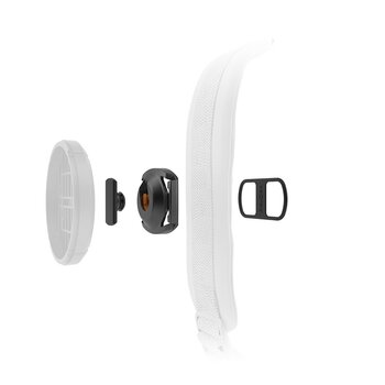 schematische Darstellung: Funktionsweise und Montage des Snapsnap lens cap clip schematische Darstellung: Funktionsweise und Montage des Snapsnap lens cap clip