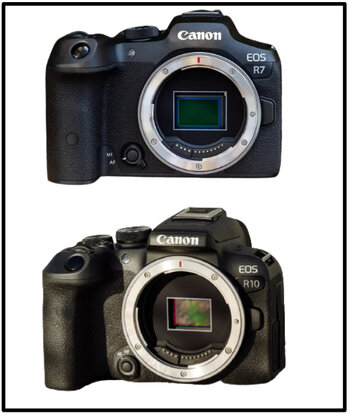 Canon EOS R7 und EOS R10