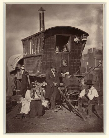 John Thomson, Nomaden, 1876, Woodburytypie © Collection H.G
