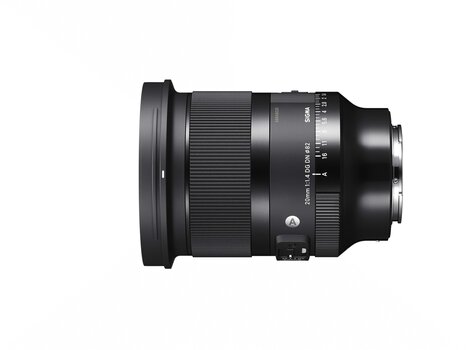 SIGMA 20mm F1.4 DG DN ART seitlich liegend ohne Gegenlichtblende