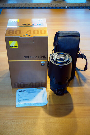 Nikon AF-S Nikkor 80- 400 mm / 4,5-5,6 G ED VR