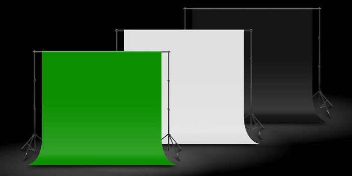 Hintergrund-Stativ-Set inkl. drei Hintergründe für das Studio oder on Location Hintergrund-Stativ-Set inkl. drei Hintergründe für das Studio oder on Location