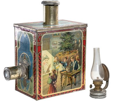 Laterna Magica um 1880 Laterna Magica um 1880