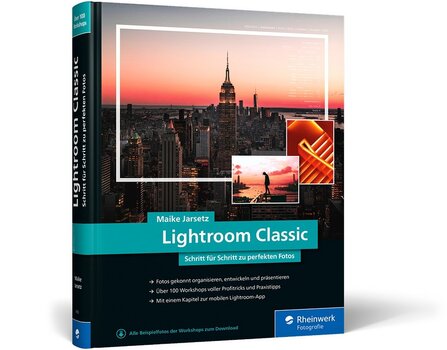 Buchcover Lightroom Classic. Schritt für Schritt zu perfekten Fotos