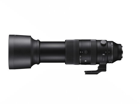 SIGMA 60-600mm F4.5-6.3 DG DN OS | Sports mit ausgefahrenem Tubus, seitlich aufgenommen SIGMA 60-600mm F4.5-6.3 DG DN OS | Sports mit ausgefahrenem Tubus, seitlich aufgenommen