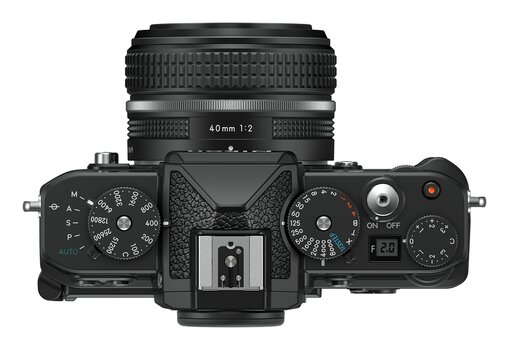 Nikon Z f von oben