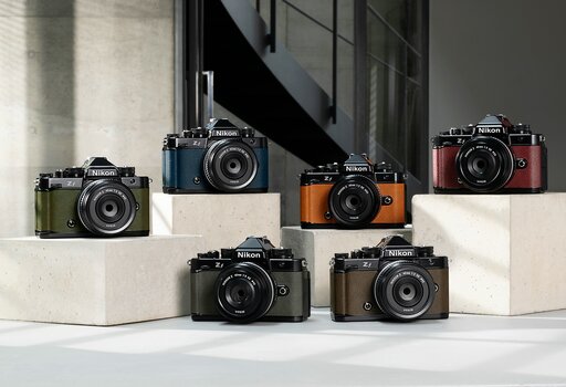alle 6 Farbvarianten der Nikon Z f