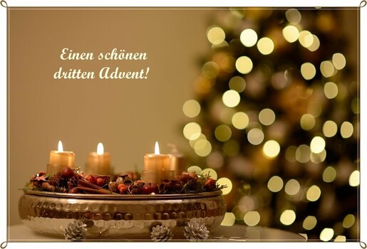 Wir wünschen euch einen schönen dritten Advent! Netzwerk Fotografie