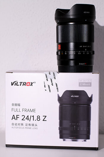 Viltrox AF 24mm F1.8 für Nikon Z
