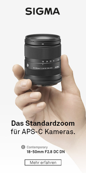 Das Standardzoom für APS-C Kameras: SIGMA 18-50mm F2.8 DC DN Contemporary