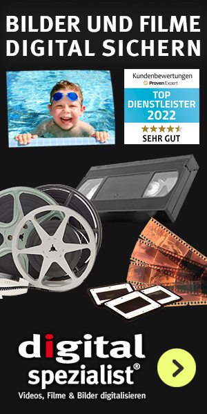 Bilder und Filme digital sichern mit digitalspezialist