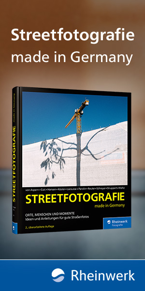 Streetfotografie made in Germany - das Buch aus dem Rheinwerk Verlag