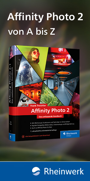 Affinity Photo von A bis Z aus dem Rheinwerk Verlag