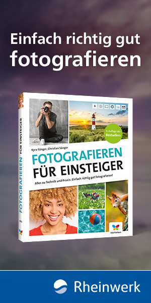 Fotografieren für Einsteiger aus dem Rheinwerk Verlag