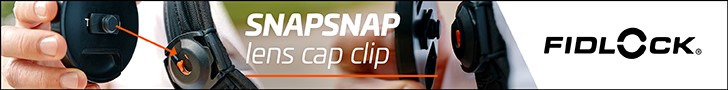 Der SNAPSNAP lens cap clip von FIDLOCK