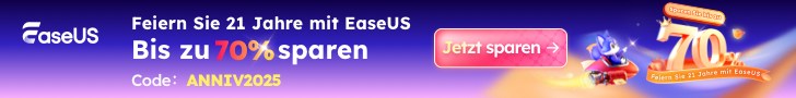EaseUS Jubiläumsfeier - satte Rabatte