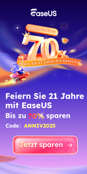 Jubiläums-Sale bei EaseUs