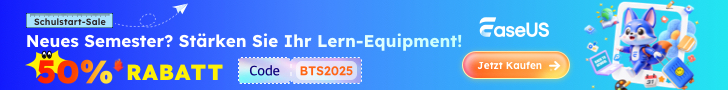 EaseUs: zum Schulstart zu 50% Rabatt!