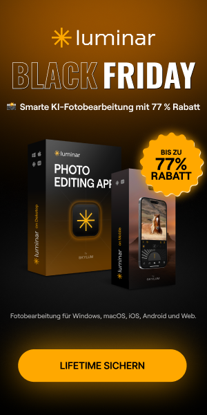 Luminar Fall Upgrade und Black Friday