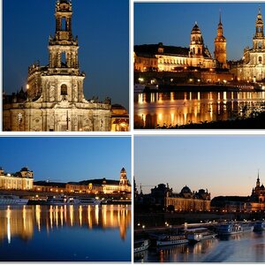 10 Tage Dresden-Postkartenmotive von früh bis spät
