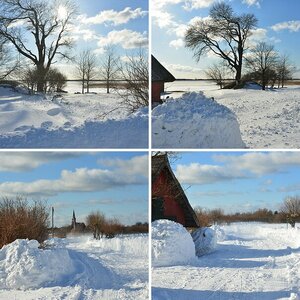 Landschaft im Winter