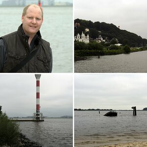 Nikkor 28-300 Fotos vom Elbstrand in Hamburg am 31.07.2011