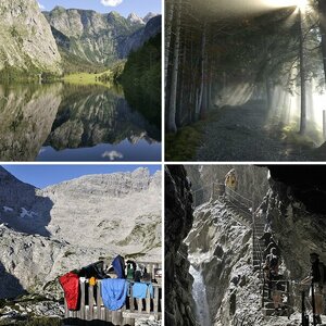 Berge und Natur