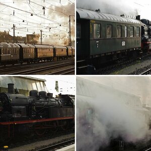 Eisenbahnen und Dampfloks
