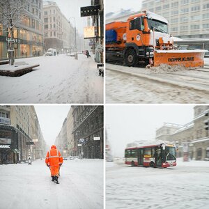 Wien im Schnee